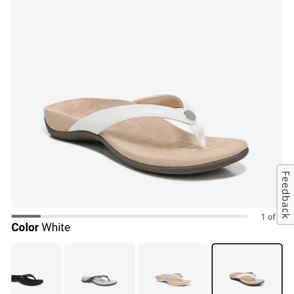 Vionic davina flip flop